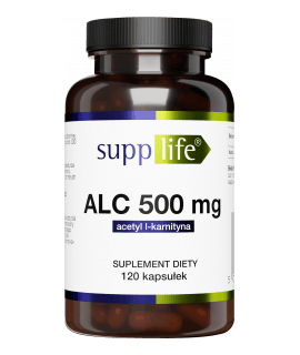 SUPPLIFE ALC 500mg 120 kaps.