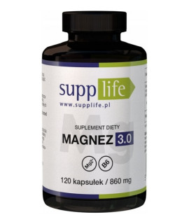 SUPPLIFE Magnez 3.0 120 kaps.