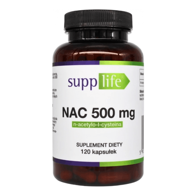 NAC 500mg (N-acetylo-L-cysteina)