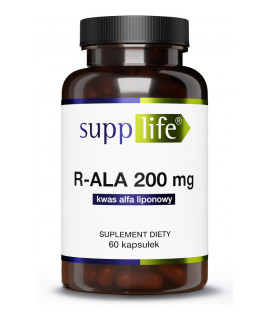SUPPLIFE R-ALA 200mg 60 kaps.