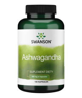 SWANSON Ashwagandha 100 kaps.