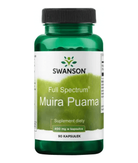 SWANSON Full Spectrum Muira Puama 400mg 90 kaps.