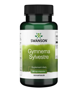 SWANSON Gymnema Sylvestre 400mg 100 kaps.