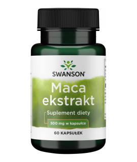 SWANSON Maca Ekstrakt 500mg 60 kaps.