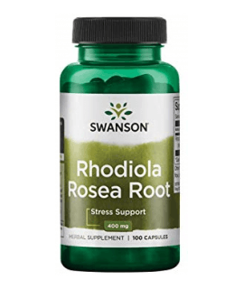 SWANSON Rhodiola Rosea Root 400mg 100 kaps.