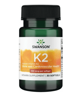 SWANSON Vitamin K2 100mcg 30 softgels