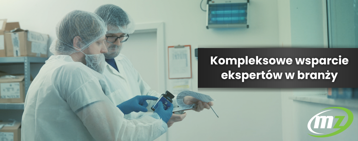 Eksperci podczas produkcji kontraktowej suplementów